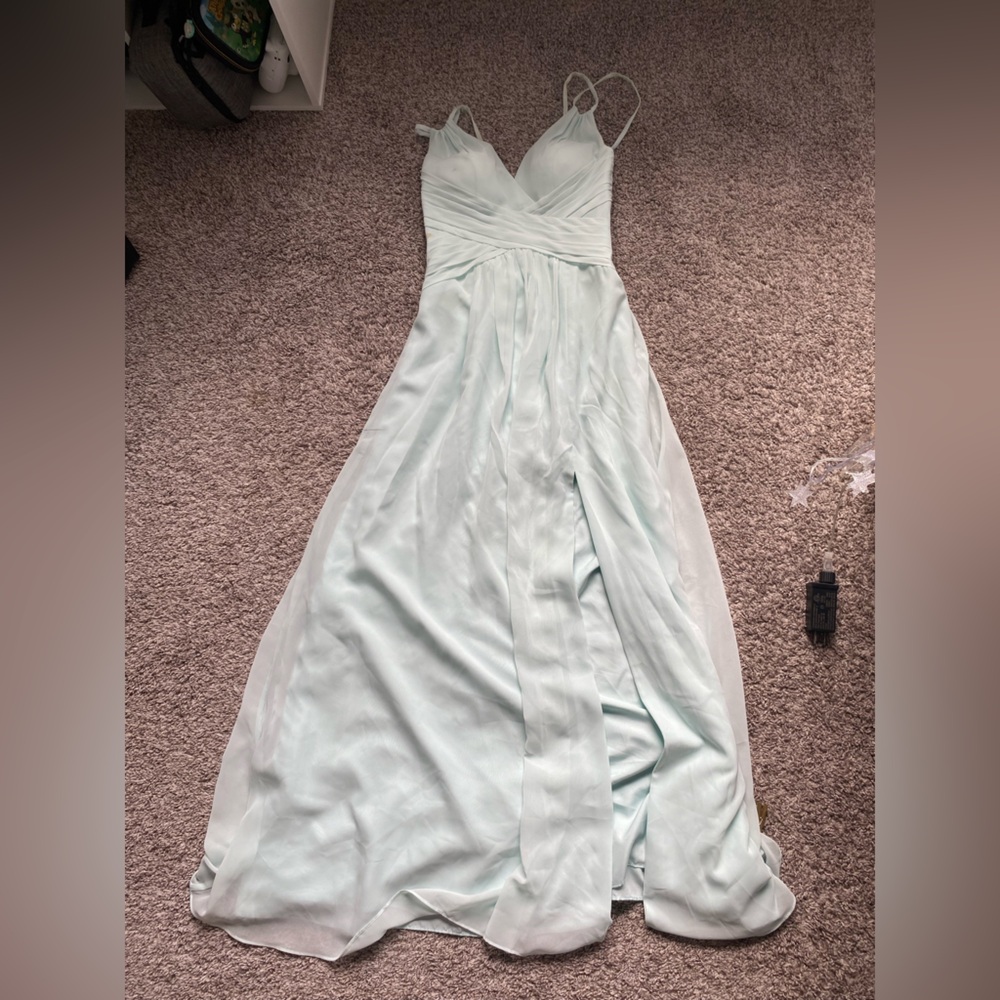 Blue Custom Gown